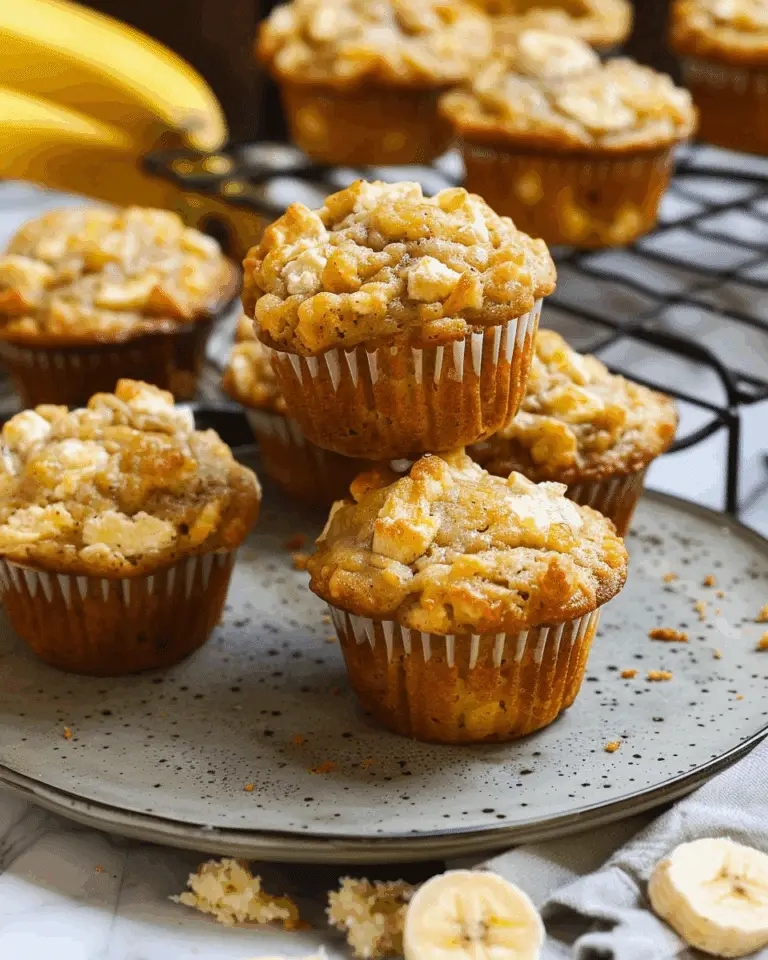 Banana Cottage Cheese Muffins