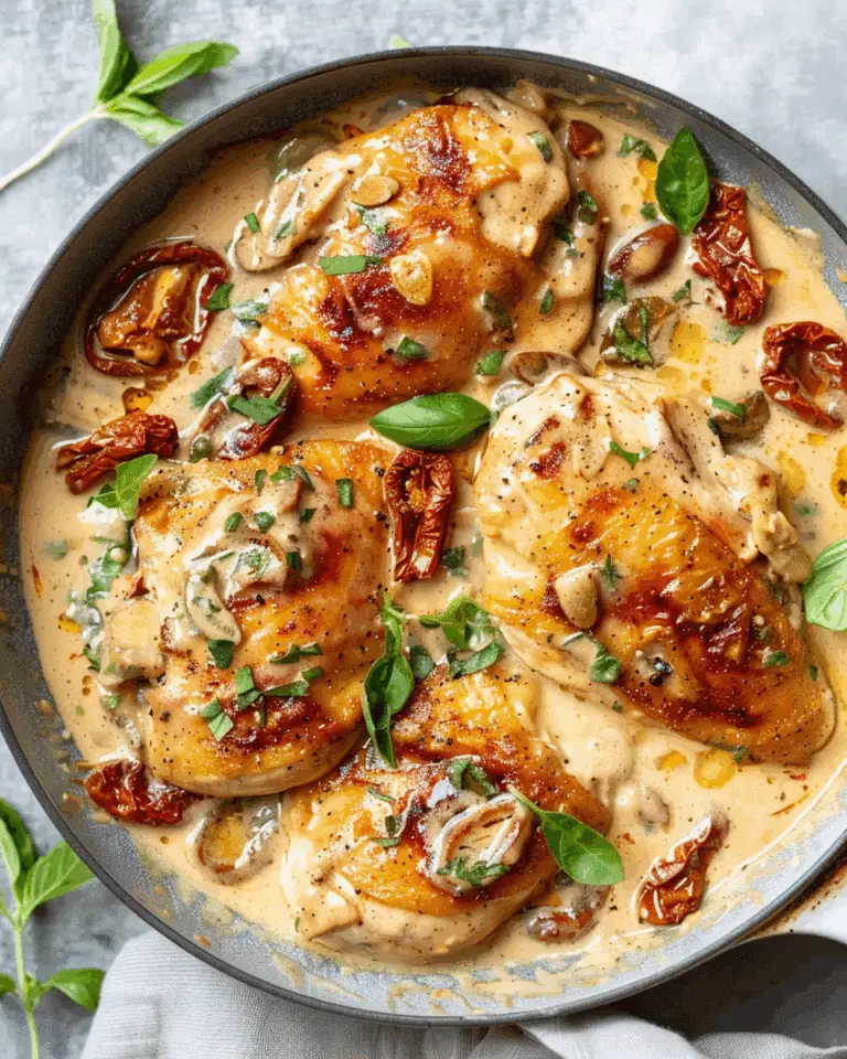 Sun-Dried Tomato Chicken