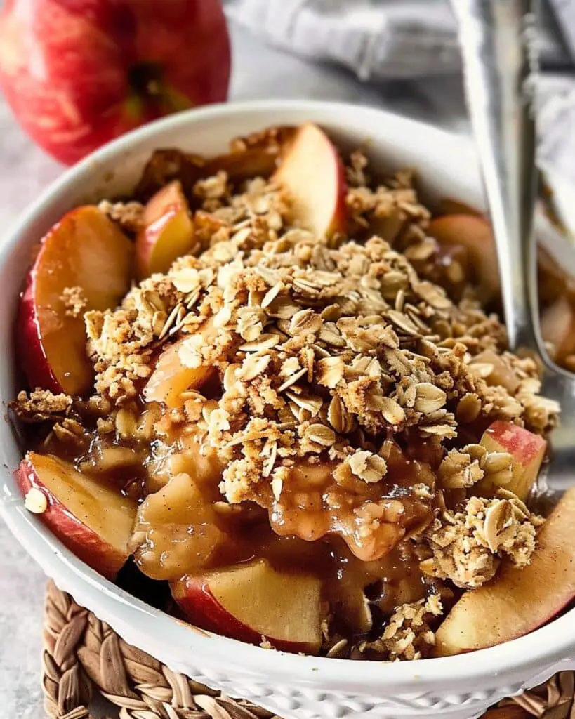 Easy Apple Crisp with Oat Topping