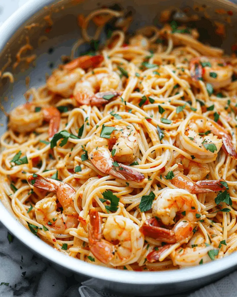 Bang Bang Shrimp Pasta