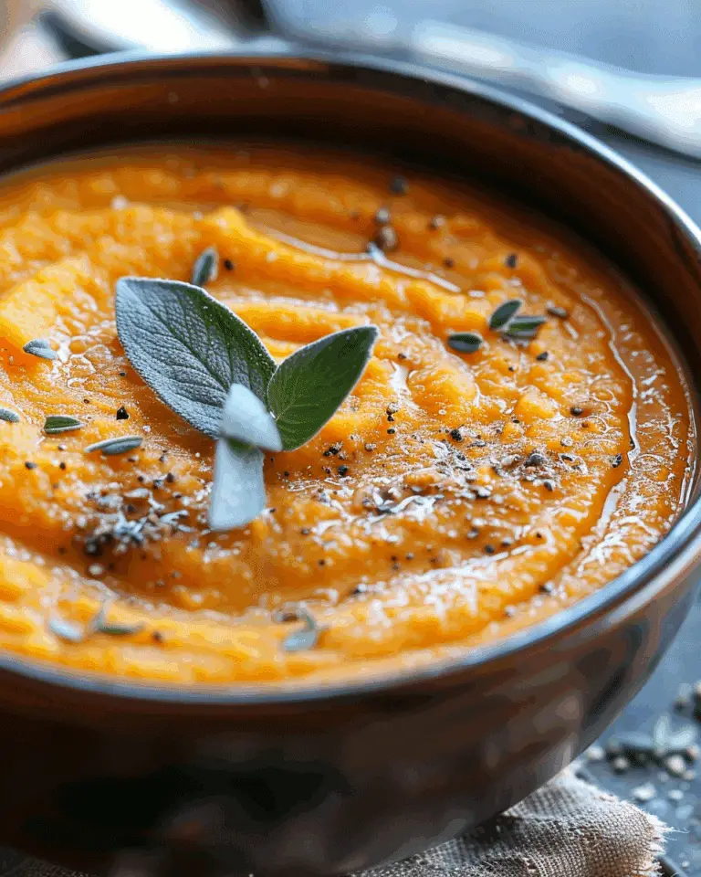 Vegan Carrot Ginger Sweet Potato Soup