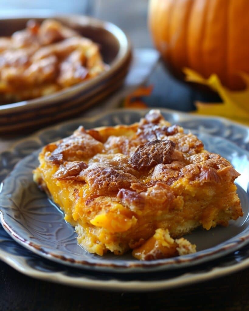 Pumpkin French Toast Casserole