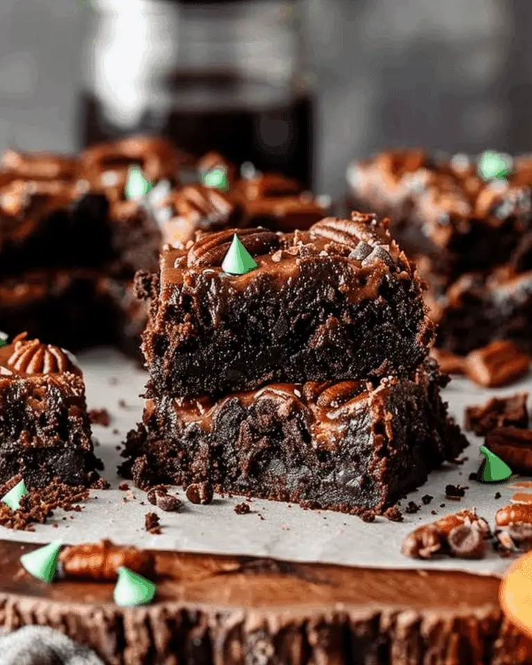 Pumpkin Patch Brownies