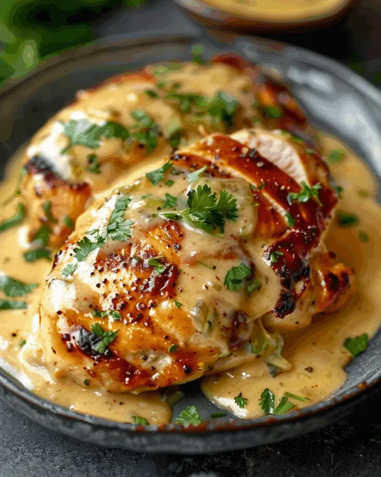Mexican Chicken with Cheese Sauce
