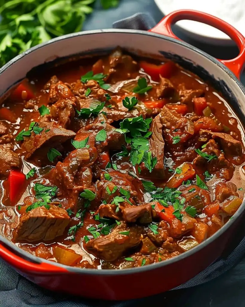 Beef Goulash {Slow Cooker or Oven Recipe}