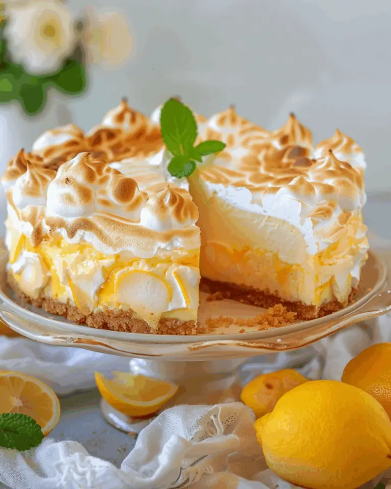 Lemon Meringue Cheesecake