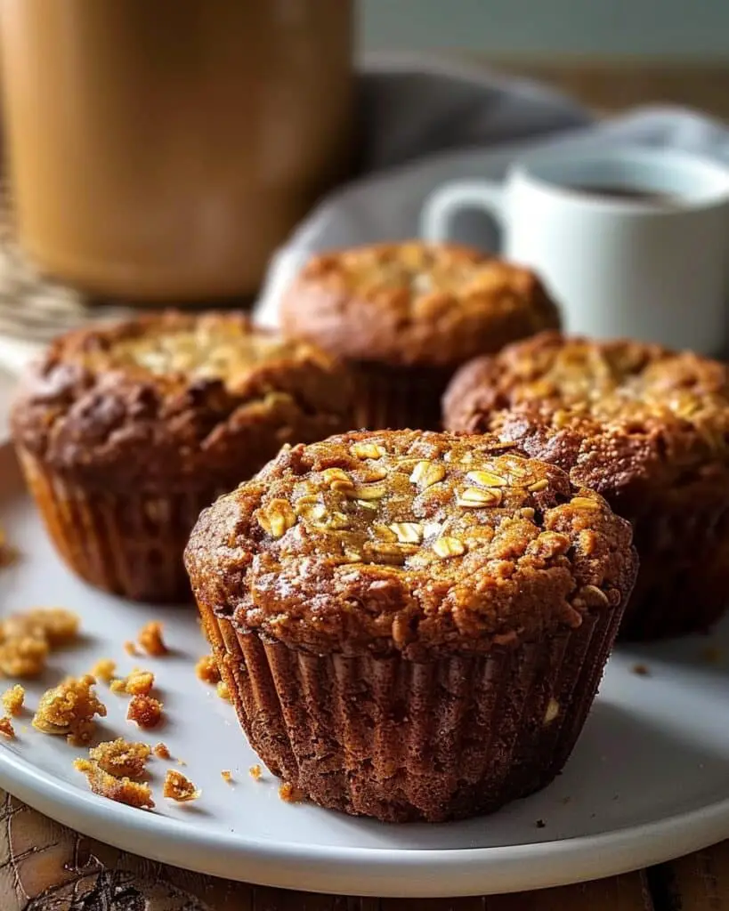 Gingerbread Cottage Cheese Breakfast Muffins