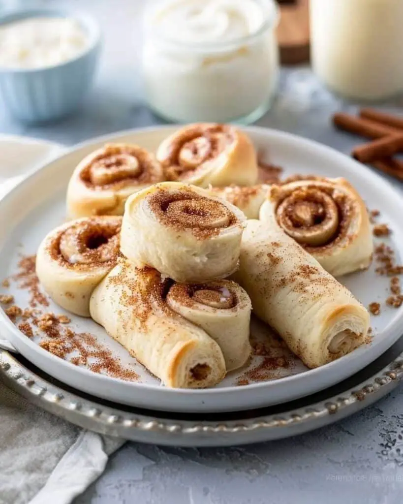 Cinnamon Sugar Cream Cheese Rolls