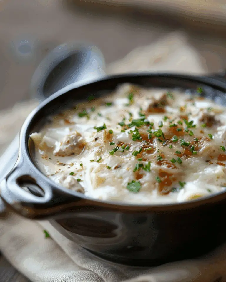 White Lasagna Soup