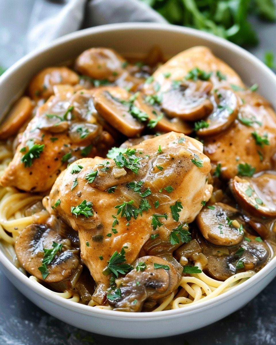 Slow Cooker Chicken Marsala