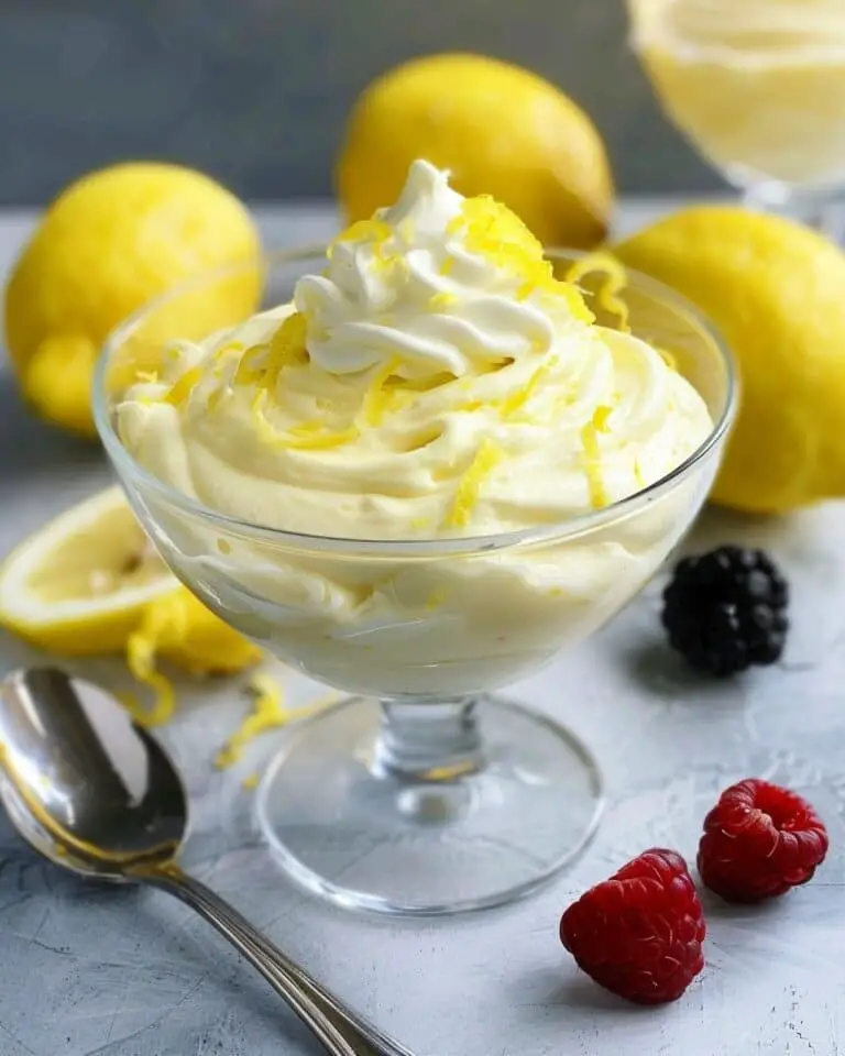 Keto Lemon Mousse