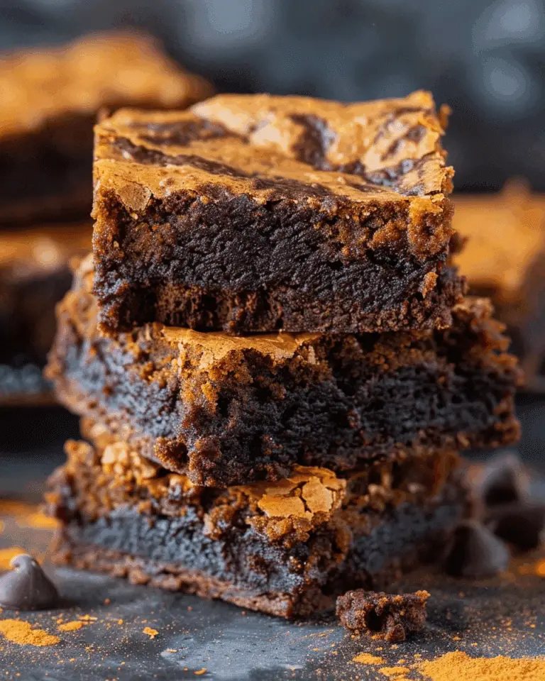 Pumpkin Brownies