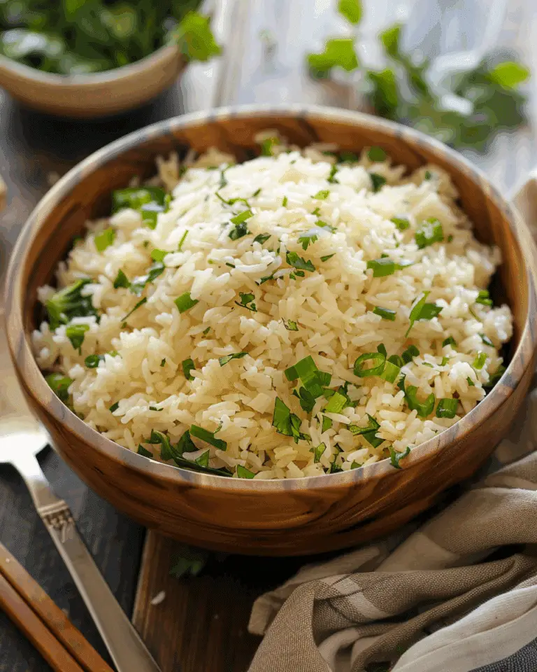 Garlic Bok Choy Rice