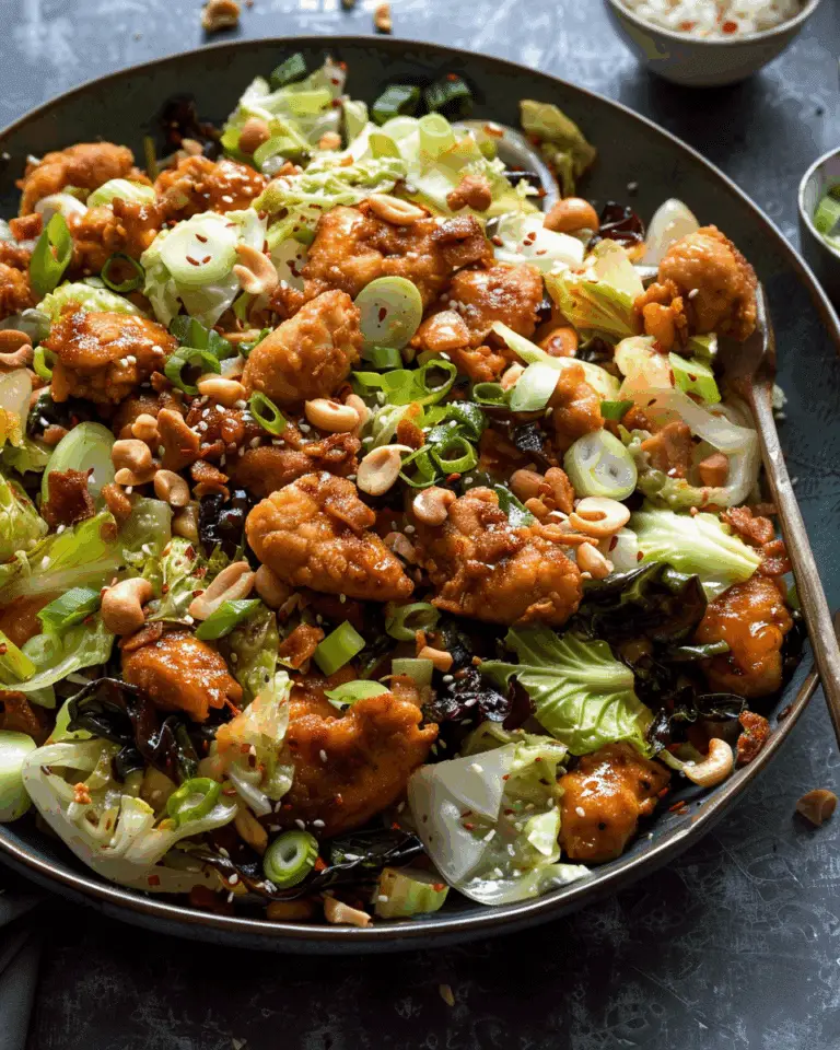 Crispy Chicken and Cabbage Stir-Fry