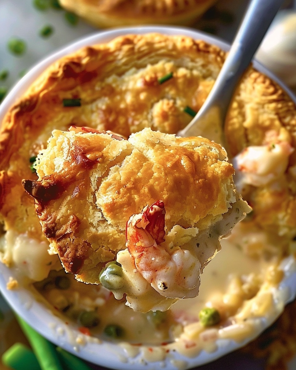 Cheddar Bay Biscuit Seafood Pot Pie: An Incredible Comforting Delight