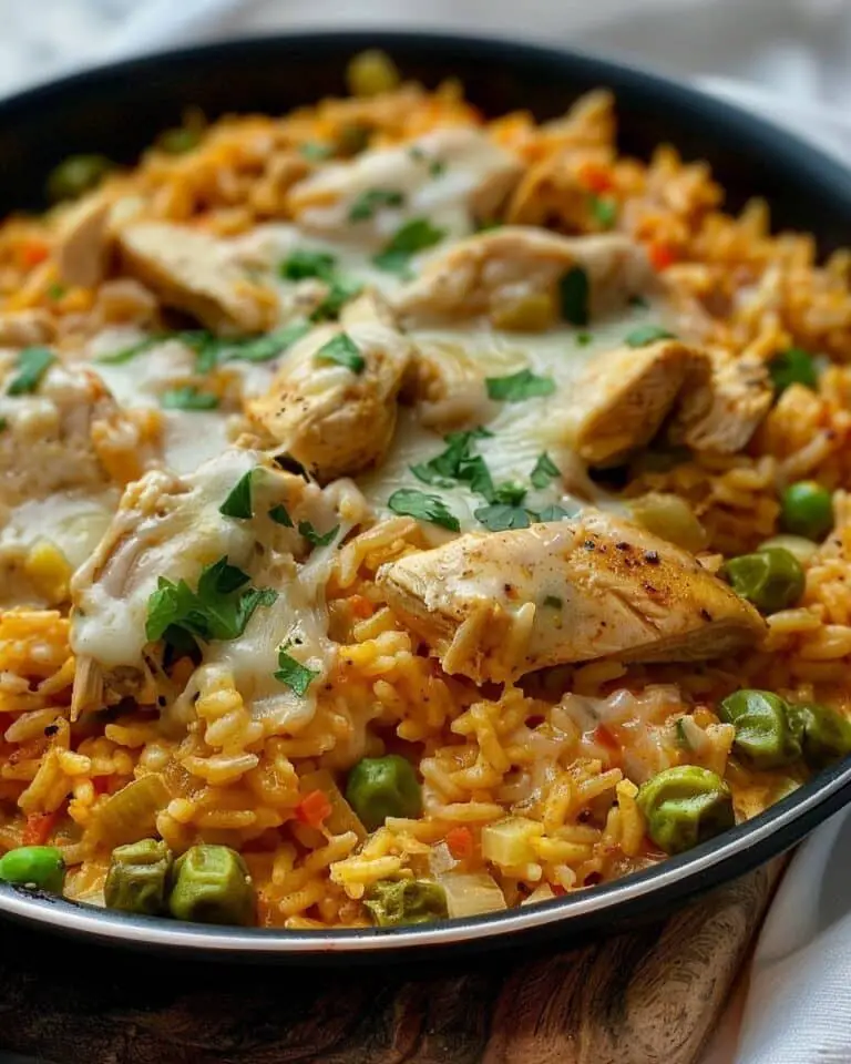 Arroz Con Pollo Cheesy Chicken