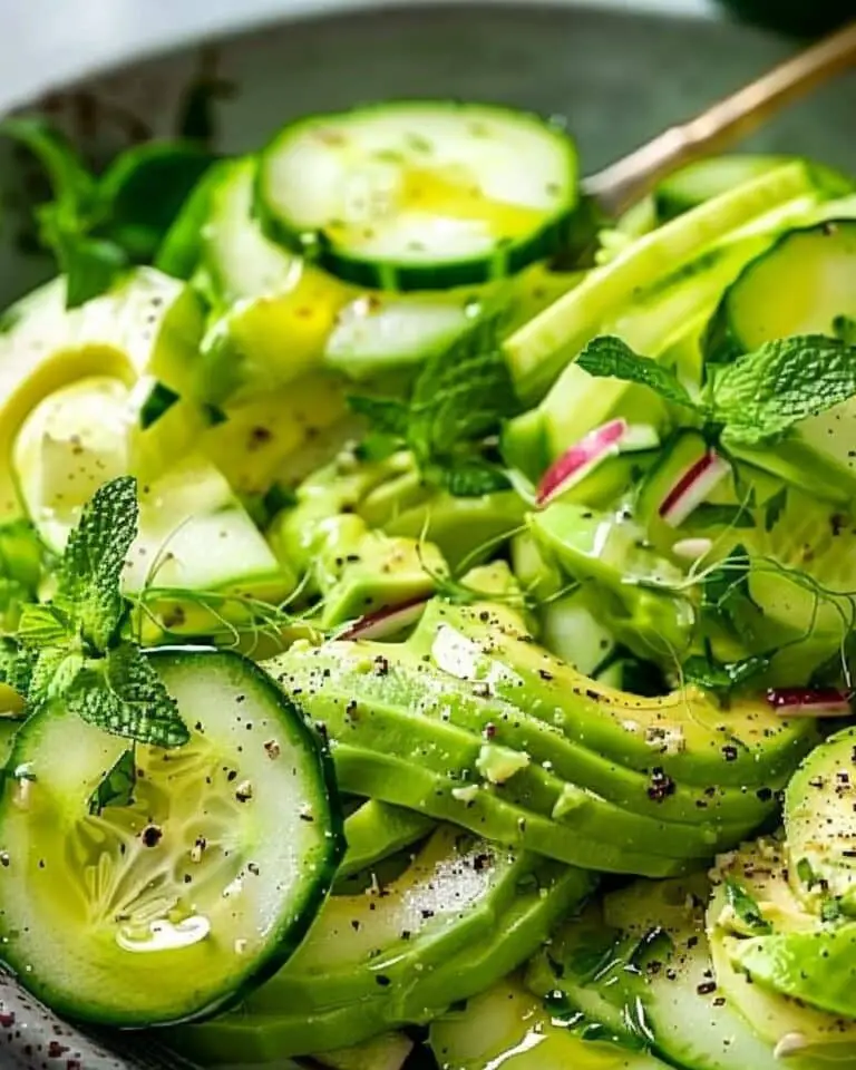 Cooling Cucumber with Creamy Avocado