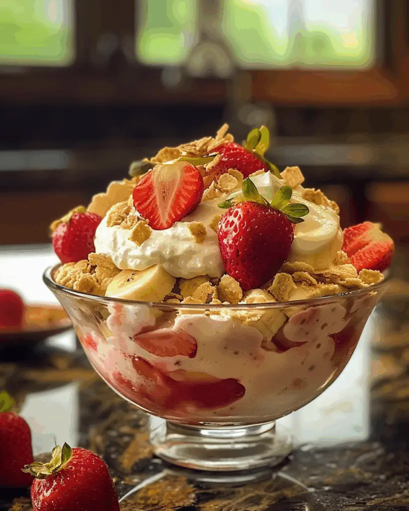 Strawberry Banana Pudding Dream