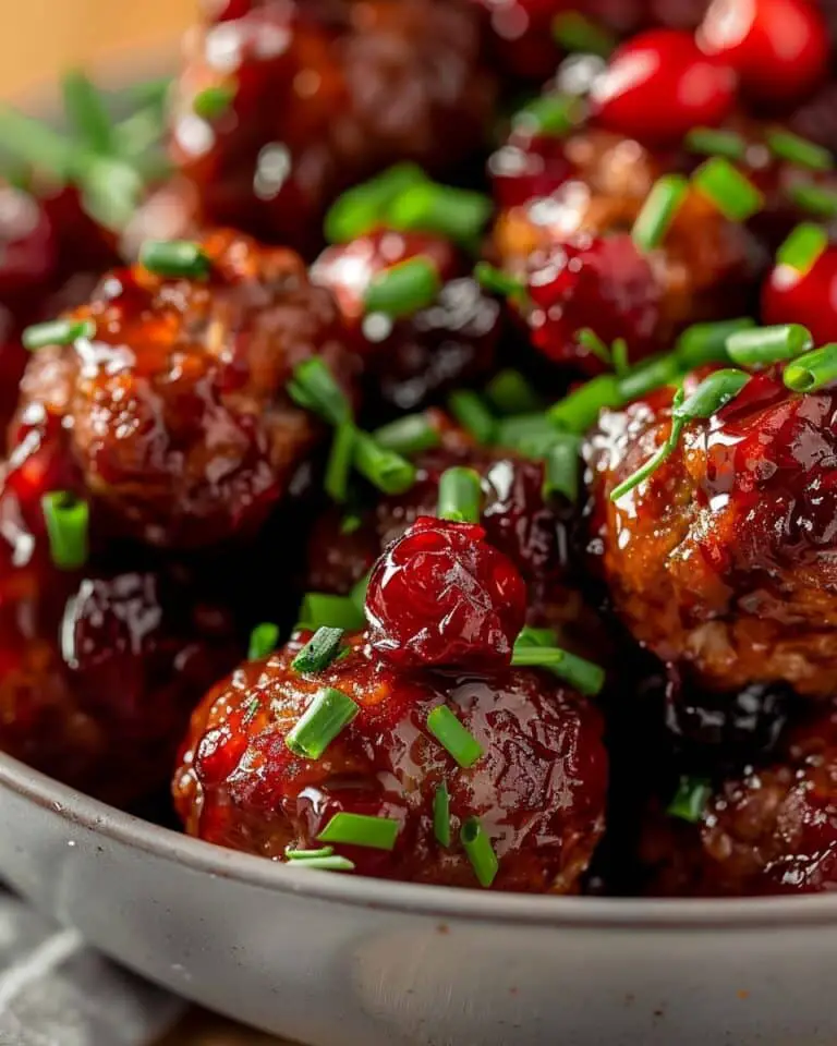 Cranberry Meatballs