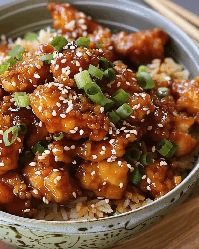 Crispy Sesame Chicken and Fried Rice