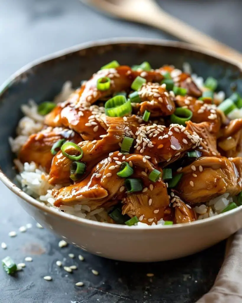 Slow Cooker Honey Teriyaki Chicken
