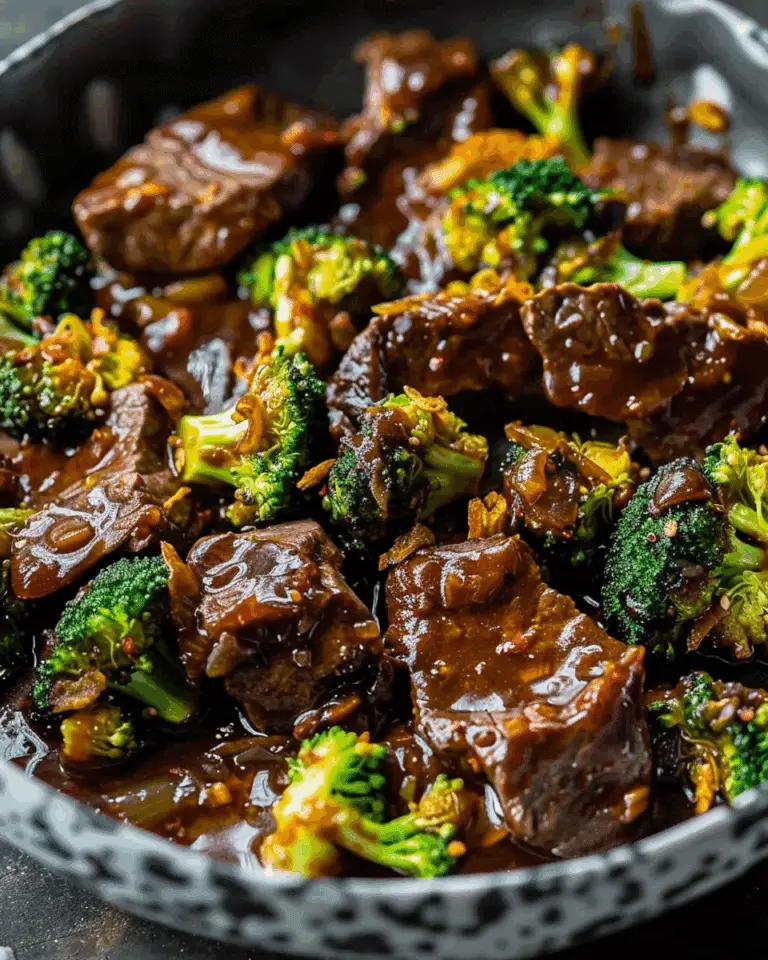 Savory Asian-Inspired Beef with Crisp Broccoli