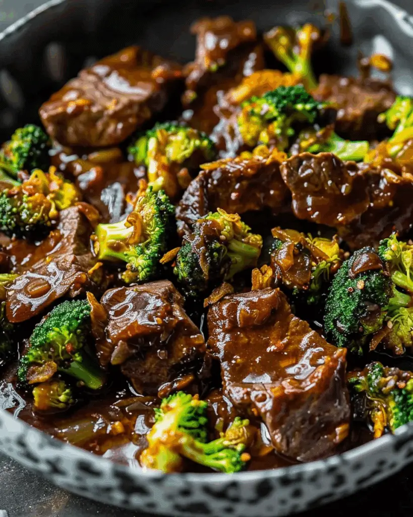 Savory Asian-Inspired Beef with Crisp Broccoli