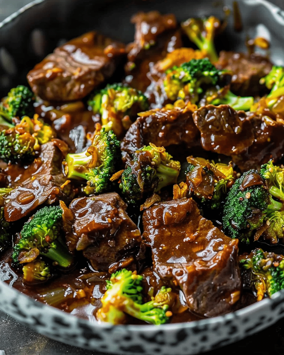 Savory Asian-Inspired Beef with Crisp Broccoli