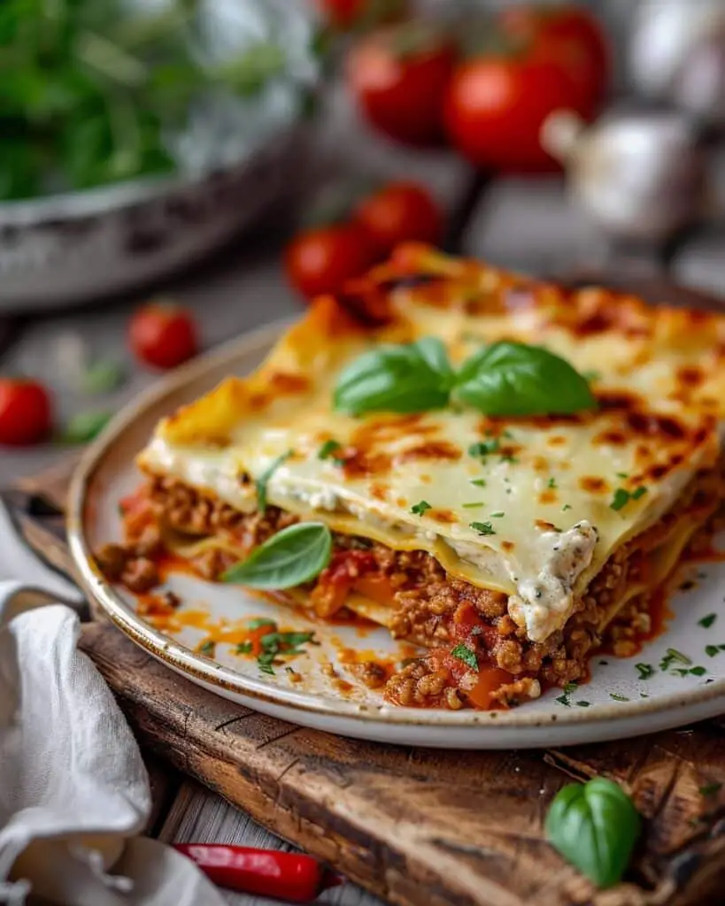 Classic Lasagna with Béchamel Sauce