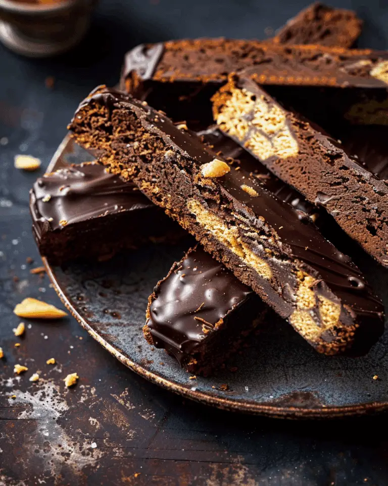 Dark Chocolate Orange Biscotti