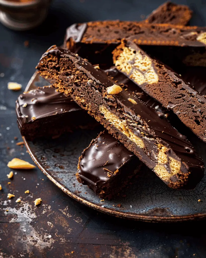 Dark Chocolate Orange Biscotti