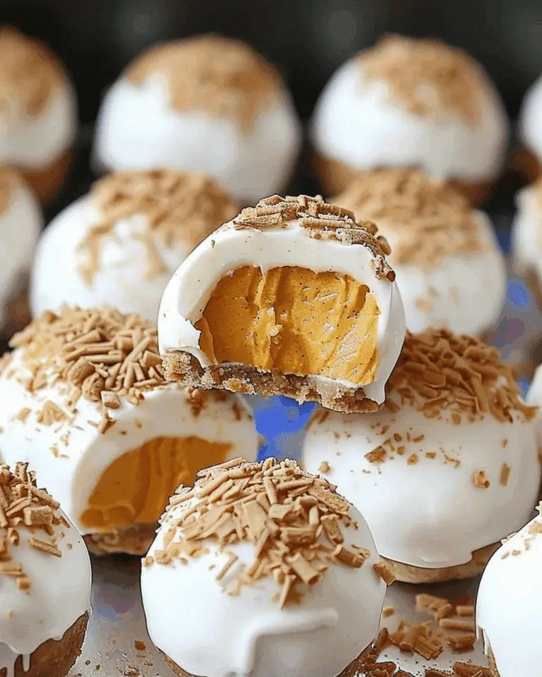 No Bake Pumpkin Cheesecake Balls