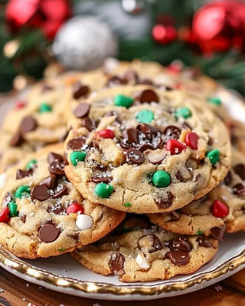 Winter Wonderland Chocolate Chip Cookies
