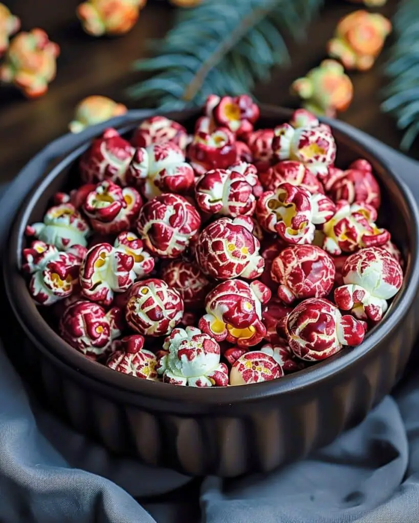 Bloody Red Velvet Popcorn