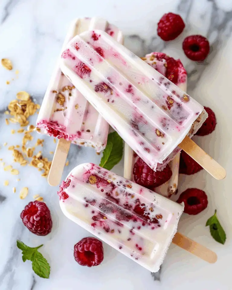 Easy Breakfast Yogurt Popsicles