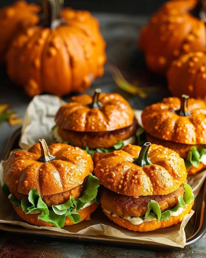 Pumpkin-Shaped Dinner Rolls (Bread Machine)