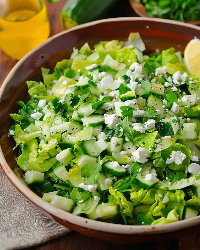 Maroulosalata – Greek Lettuce Salad