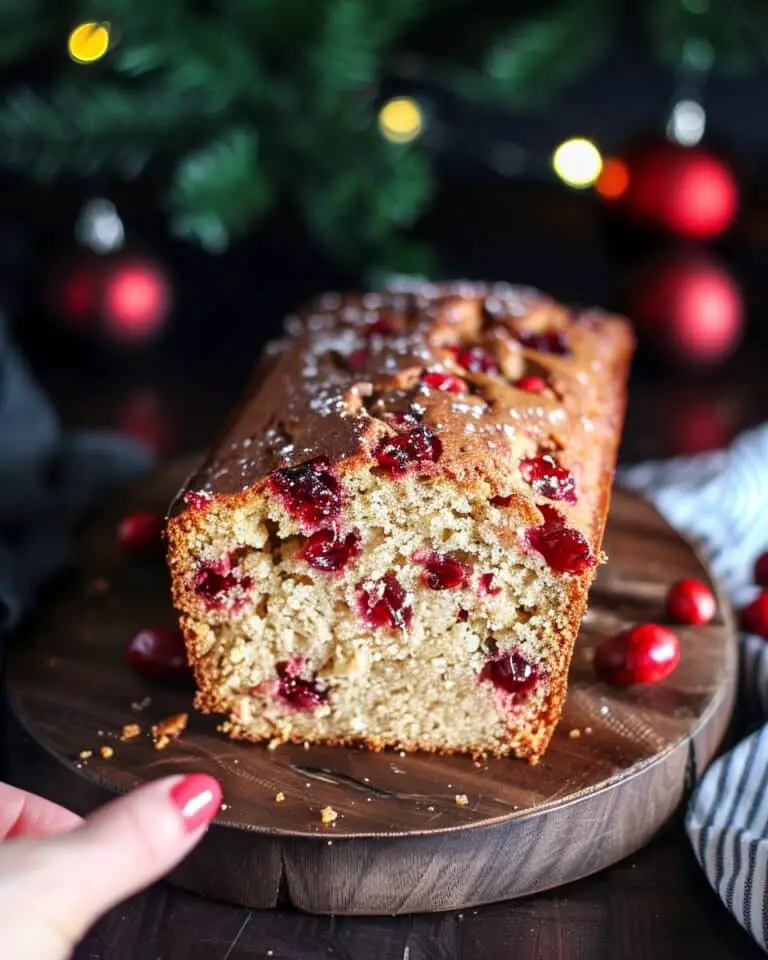 Protein Cranberry Orange Loaf