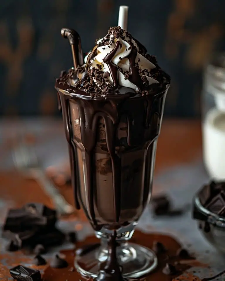 Black Magic Chocolate Milkshake