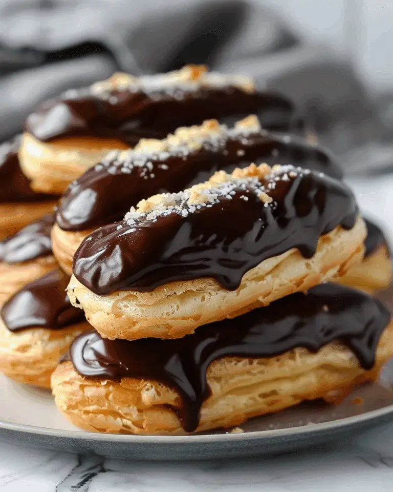 Homemade Eclairs