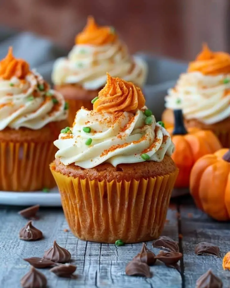 Delicious Pumpkin Cupcakes Recipe