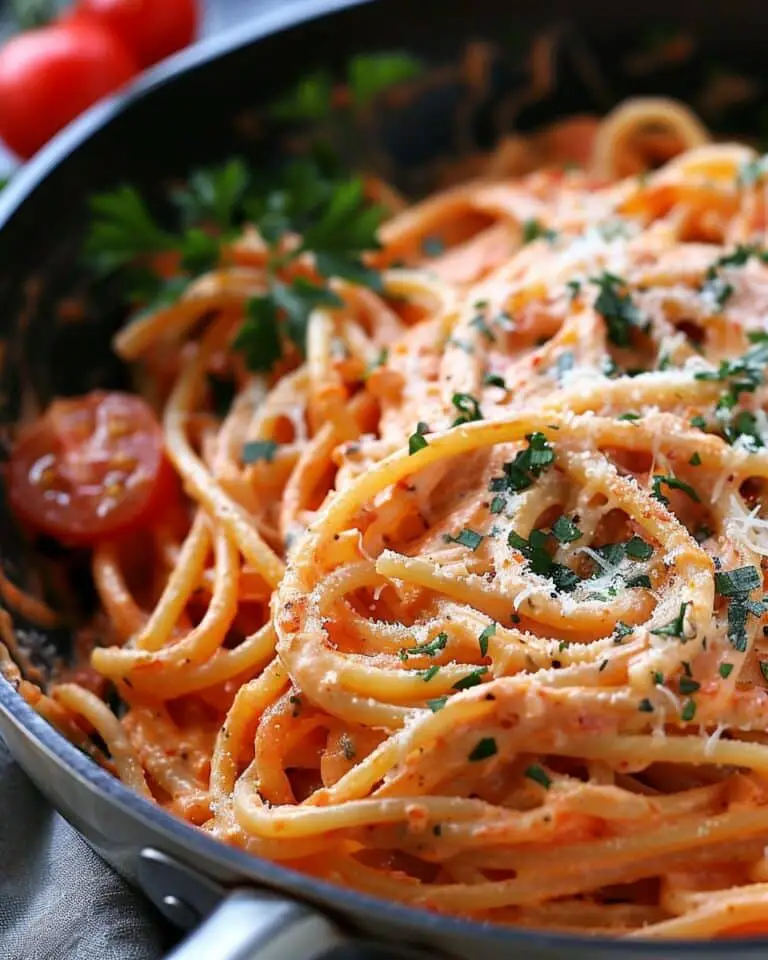The Best Creamy Garlic Tomato Pasta