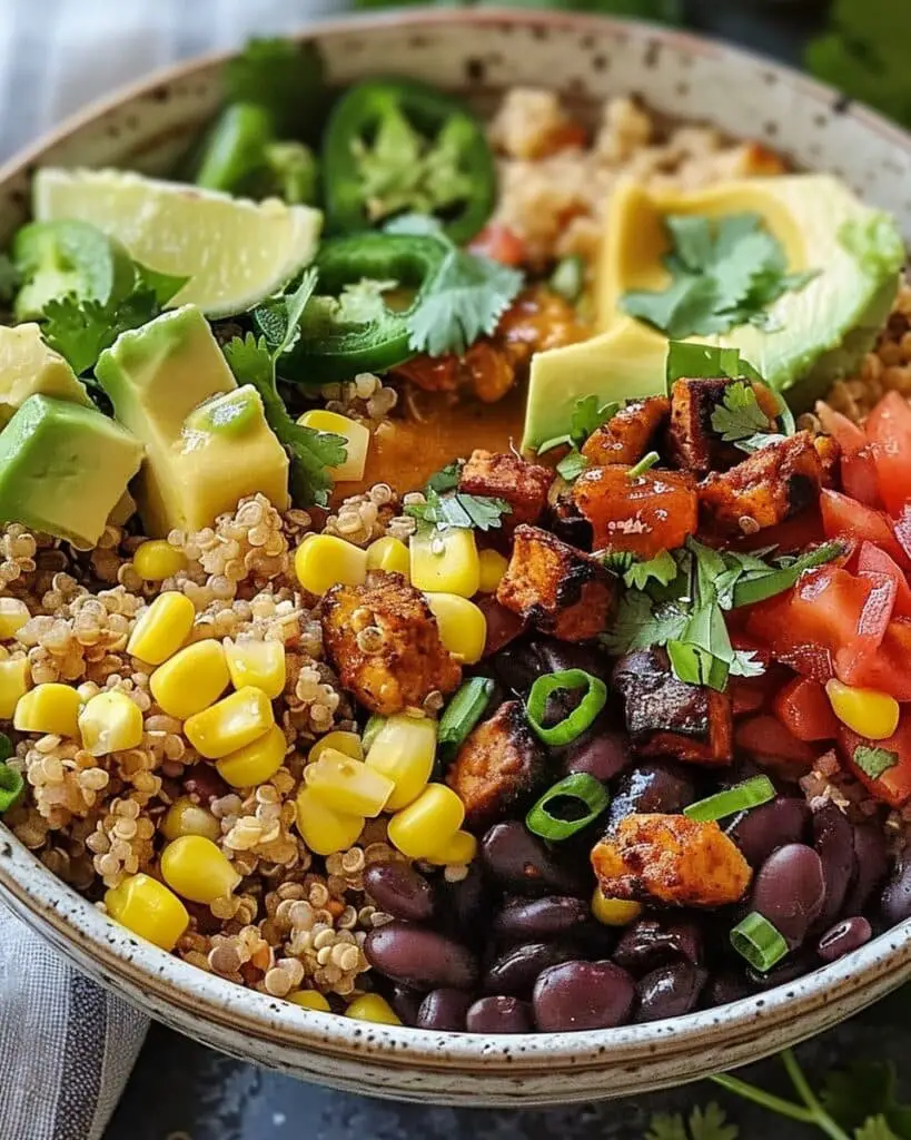 Zesty Quinoa Taco Bowl