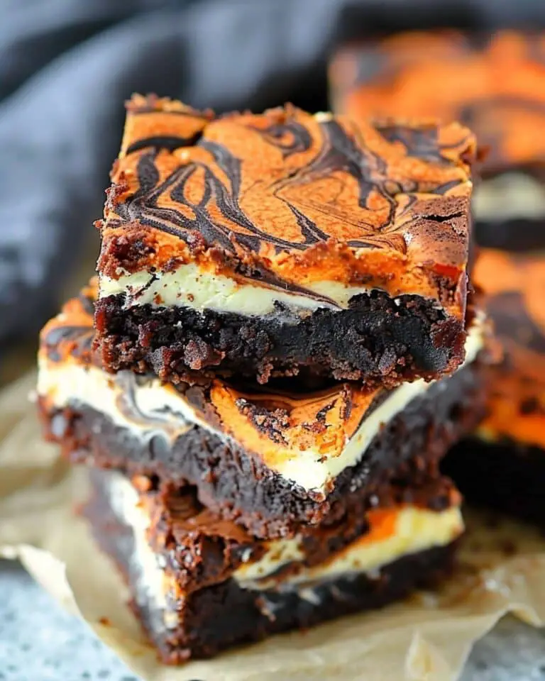 Swirl Cream Cheese Brownies
