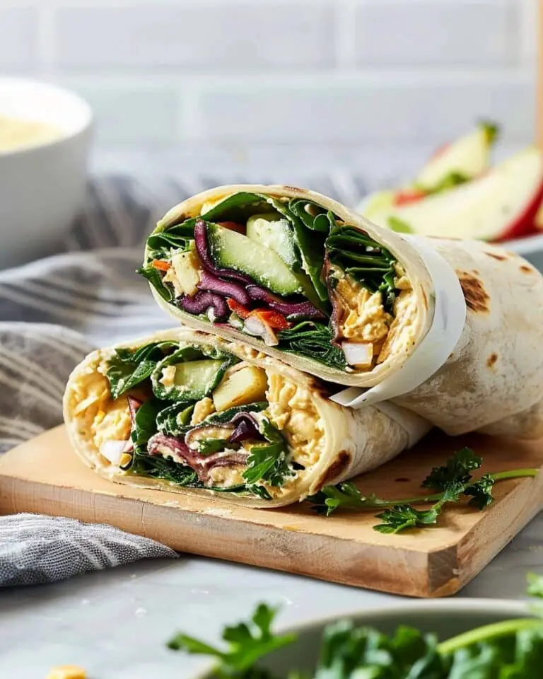 Healthy Lunch Wraps