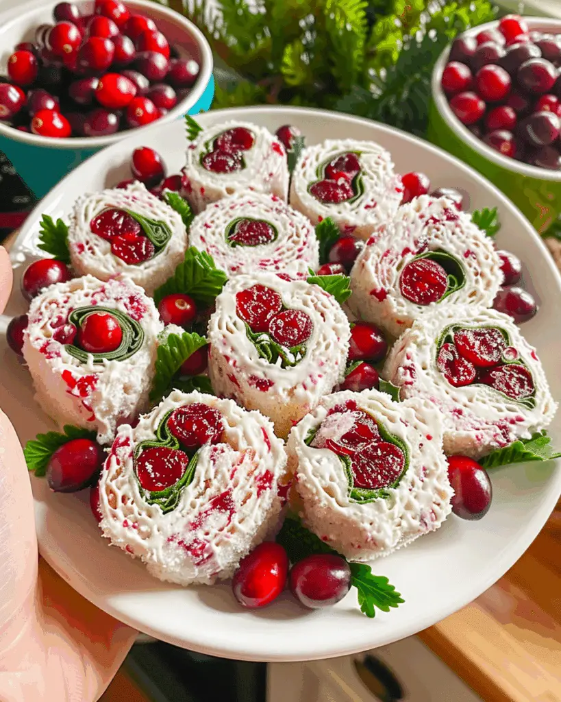 Cranberry Roll Ups