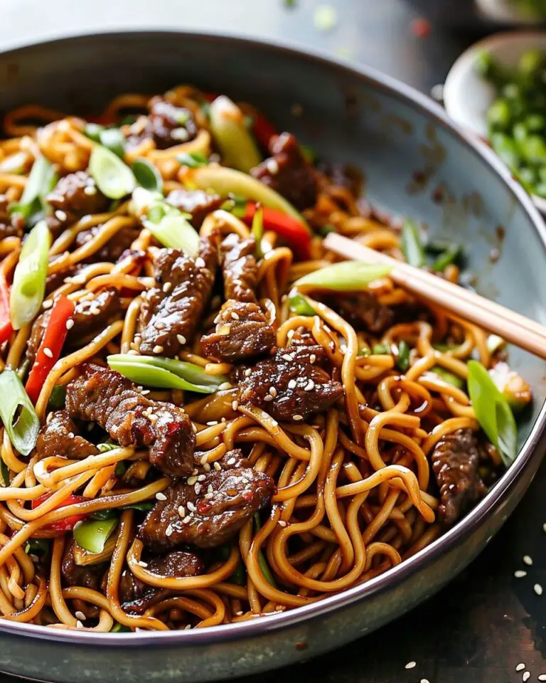 Beef Lo Mein Recipe