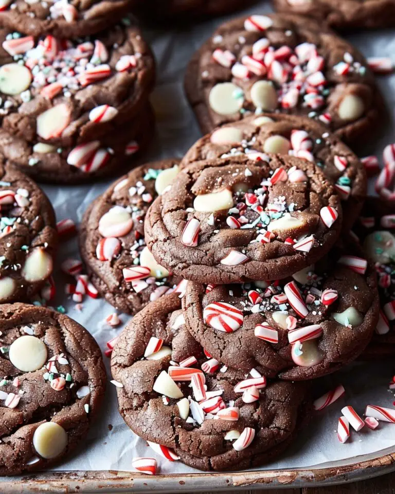 Cake Mix Peppermint Bark Cookies