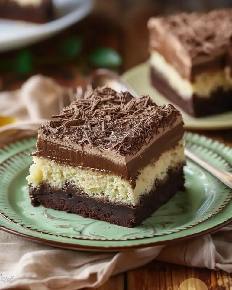 Caramel Chocolate Bar Mousse Cake