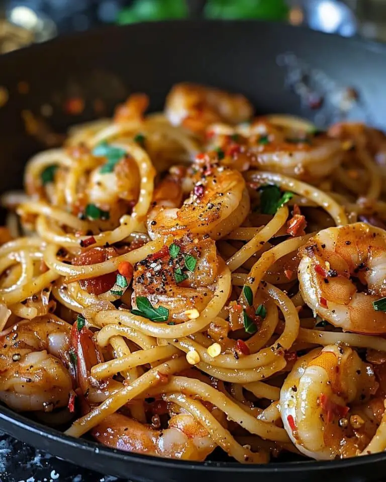 Spicy Cajun Shrimp Pasta
